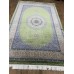 Иранский ковер QUM Silk 10001 Зеленый - фото №5